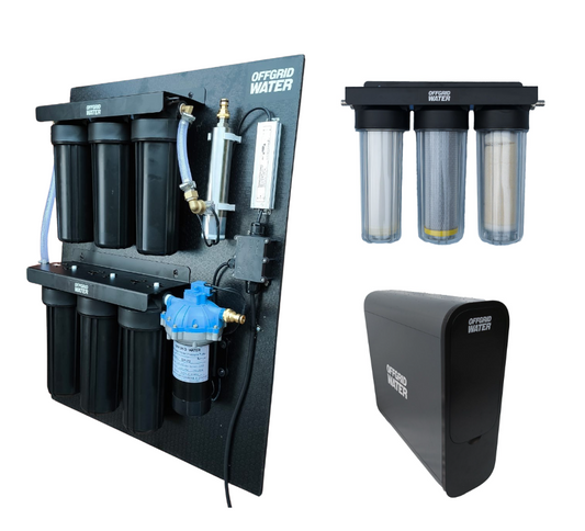 StageOne V2 (wall-mounted) + StageTwo bundle + RO Combo (Nov)