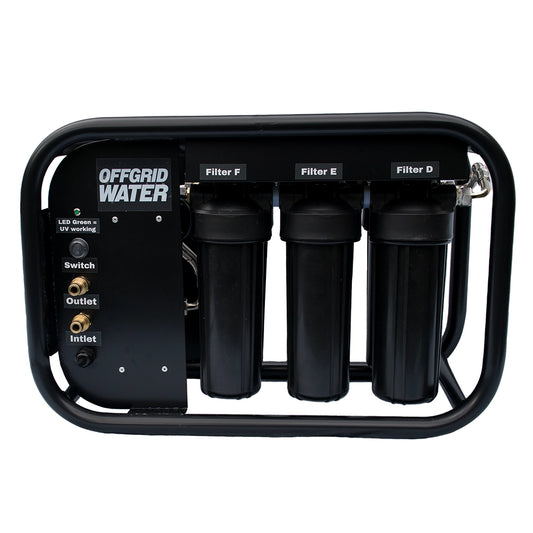 Offgrid Water's StageOne unit for water filtration